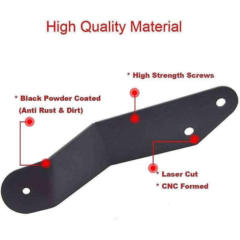Front Upper Windshield 42 Inch LED Light Bar Mounting Bracket for Commander Max 1000 800 2014-2019