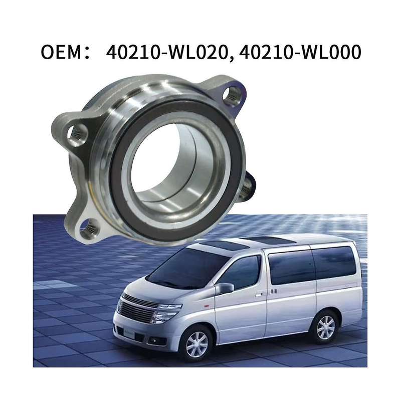 Front Wheel Hub Bearing for Elgrand E51 2.5 3.5 Abs 2002-2010 40210-wl000, 40210-wl020, 0282e51mf