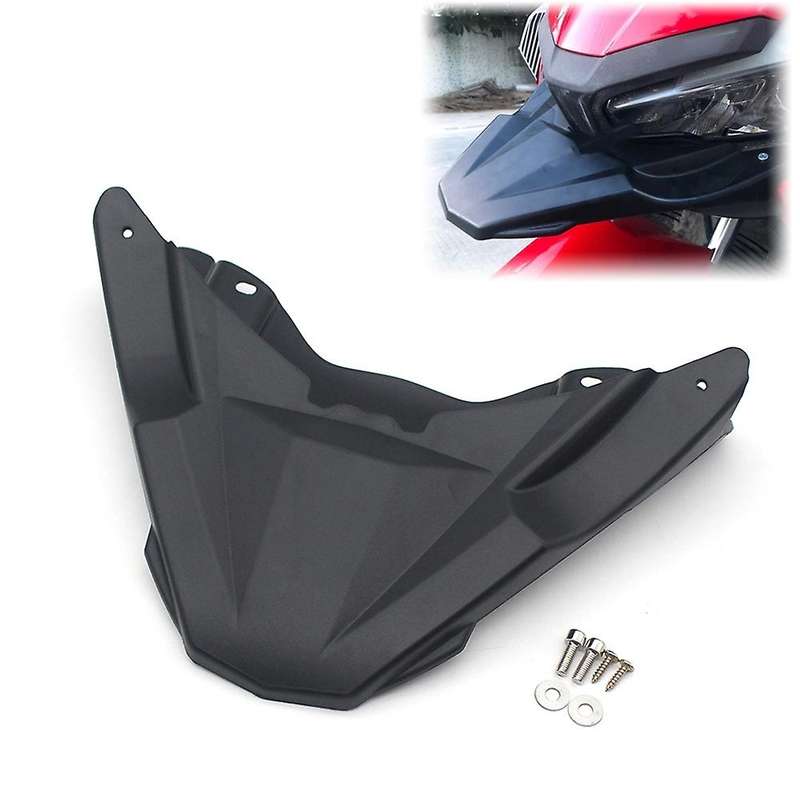 Front Wheel Mudguard Cover Beak Nose Fairing Cone Extension Cowl Guard for ADV150 2019 2020