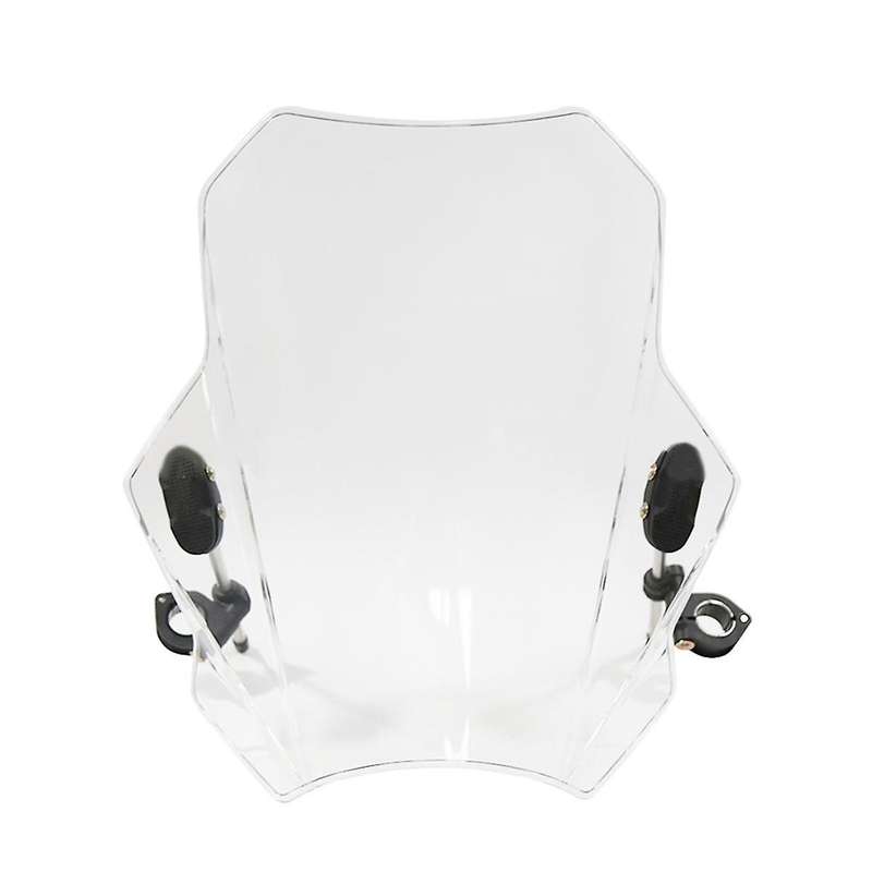 Front Wind Deflectors Windscreen for MT07 MT09 CBR600RR CB1000R GXSR 600 750 40x37cm Clear