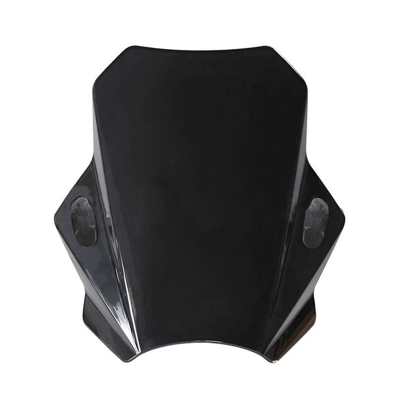 Front Wind Deflectors Windscreen for MT07 MT09 CBR600RR CB1000R GXSR 600 750 40x37cm Black