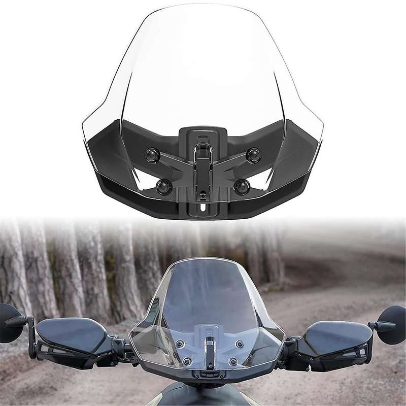 Front Windshield for , Adjustable Wind Deflector for Can Am 600 900 All Models Accessories-Transpar