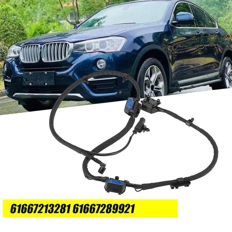 Front Windshield Nozzle Chain Window Washer Sprayer Jet System 61667289921 for X3 F25 X4 F26 2011-20