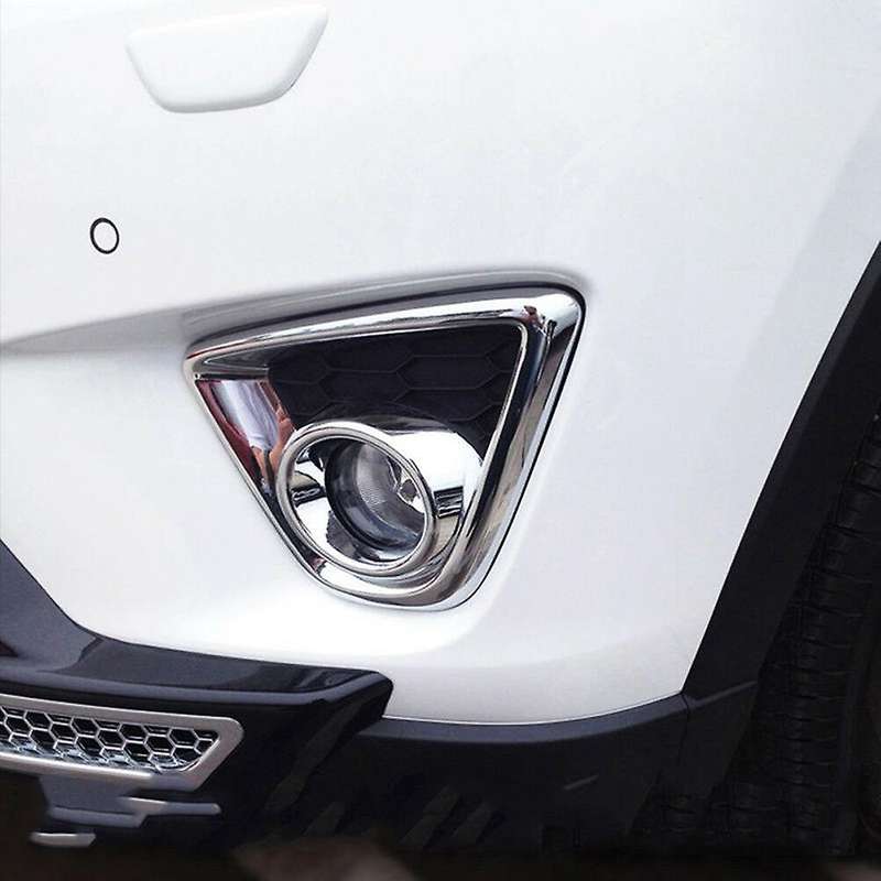 Front&Rear Bumper Fog Light Lamp Cover Tail Light Frame Trim for -5 Cx5 2013 2014 2015