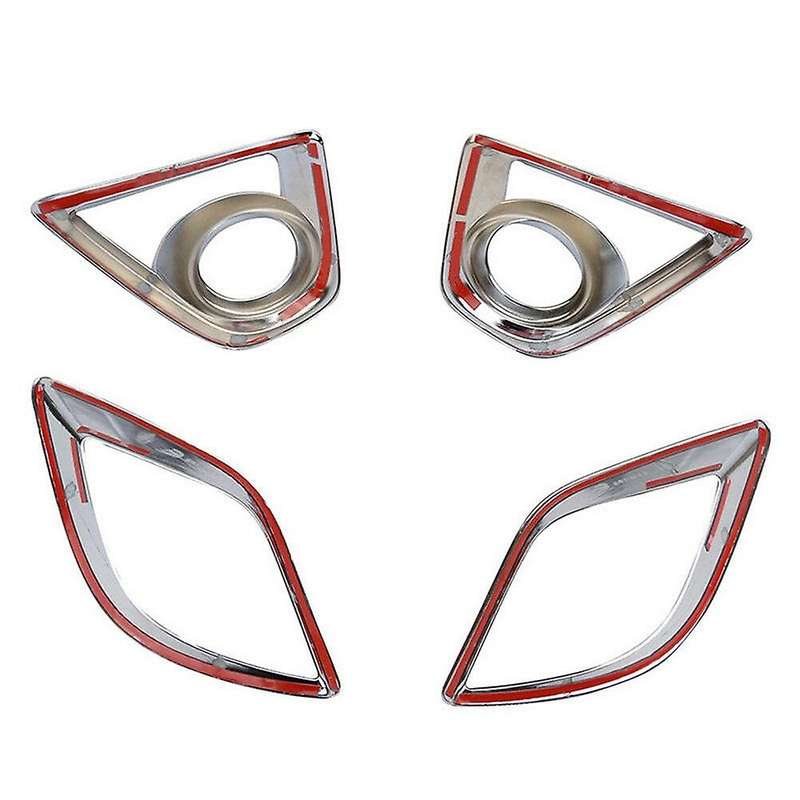 Front&Rear Bumper Fog Light Lamp Cover Tail Light Frame Trim for -5 Cx5 2013 2014 2015