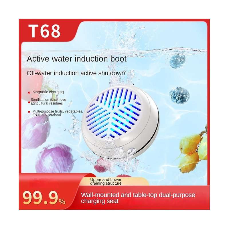 Fruit and Vegetable Wash Machine Fruit Cleaner Device Portable Usb Wireless Food Purifier for Fruit,