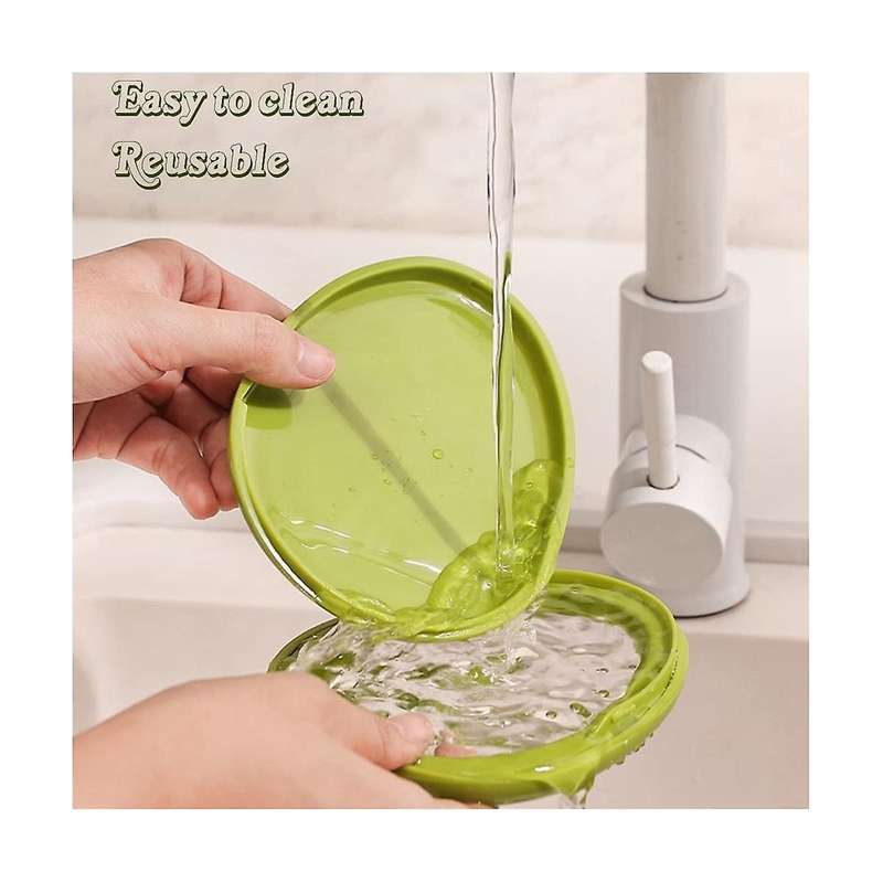Fruit and Vegetable Storage Containers Set for Avocado Onion Lemon Tomato Saver and Storage Keeper