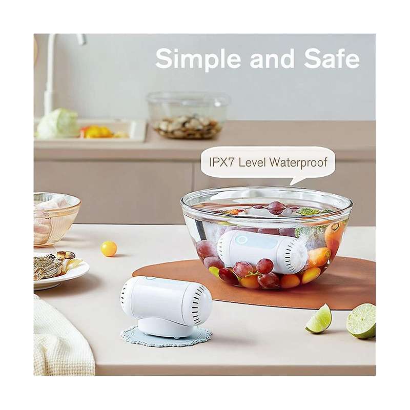 Fruit and Vegetable Washing Machine,fruit Purifier for with Oh- Purification Technology for Cleanin