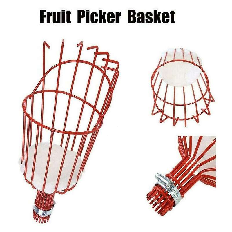 Fruit Picker,Fruit Picker Tool Basket, Fruit Easy to Assemble,Fruit Picking Equipment for Fruits App