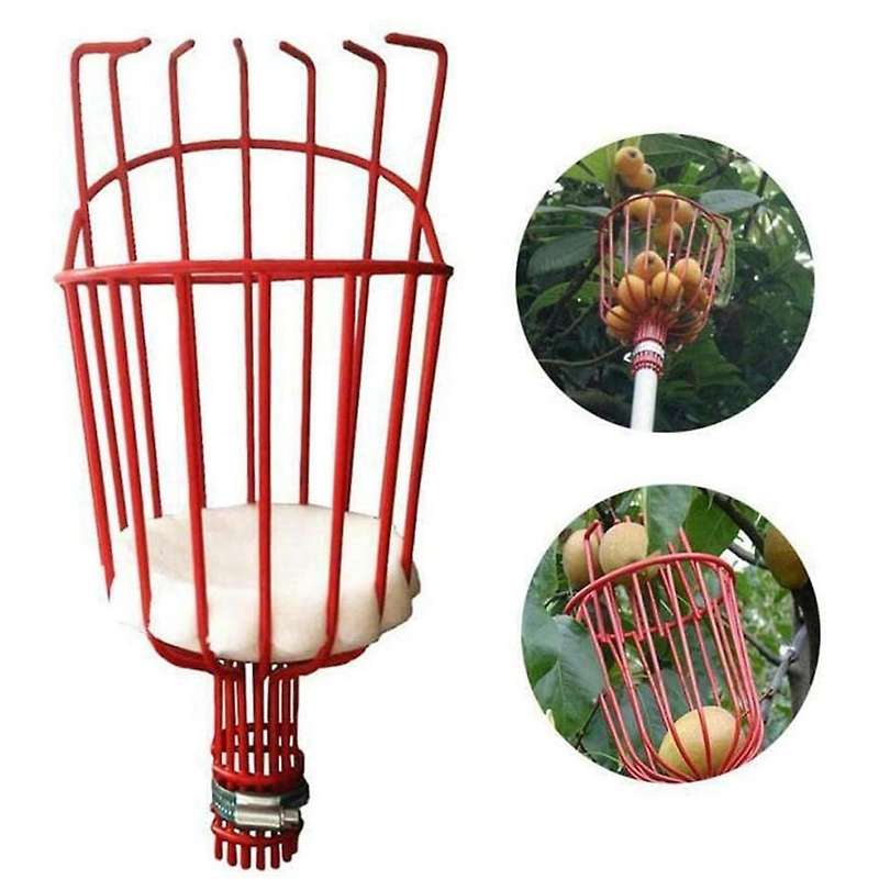 Fruit Picker,Fruit Picker Tool Basket, Fruit Easy to Assemble,Fruit Picking Equipment for Fruits App