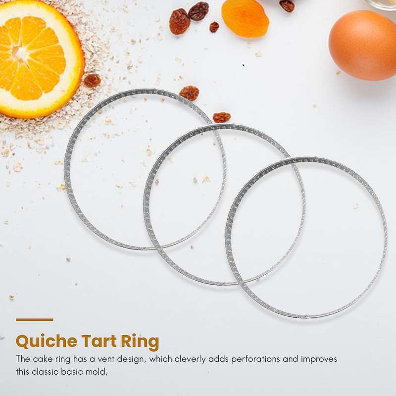 Fruit Pie Quiches Cake Mousse Mold Kitchen Baking Mould 7cm
