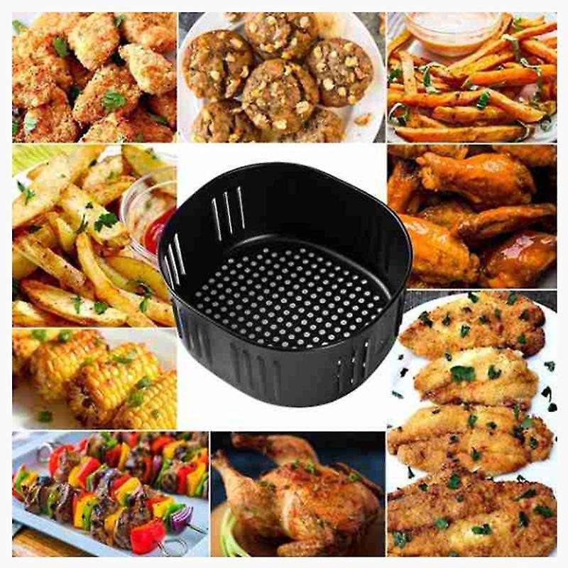 Fryer Replacement Basket for XL DASH Cozyna 5.5Qt Fryer, Fryer Accessories Black