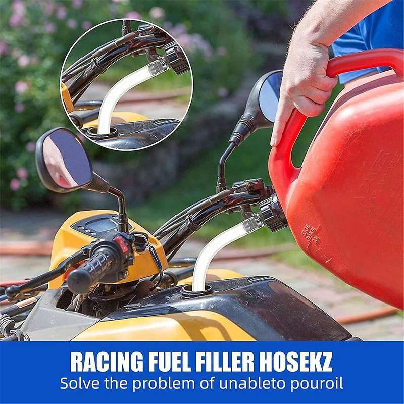 Fuel Fill Hose and Cap Kit Fits 5 Gallon Fuel Tank Fill Hose Jug, LC2 Jug,Fuel Jug Most Car Fuel Tan