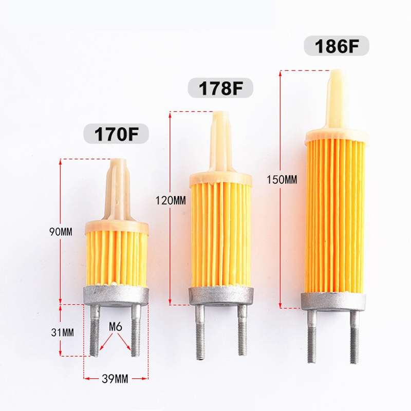 Fuel Filter Shut Valve Generator Automobile Filter Parts Accessories for 170F 173F 178F 186F 186FA 1