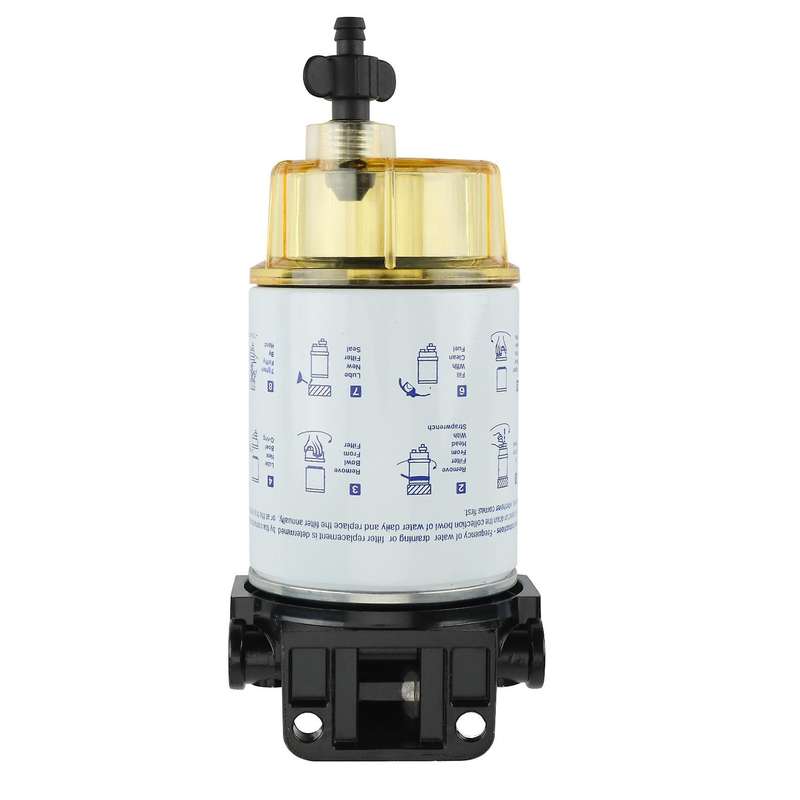 Fuel Filter Water Separator Marine Outboard Motor Mercury Replacement 35-60494-1, S3213, 18-7932-1,