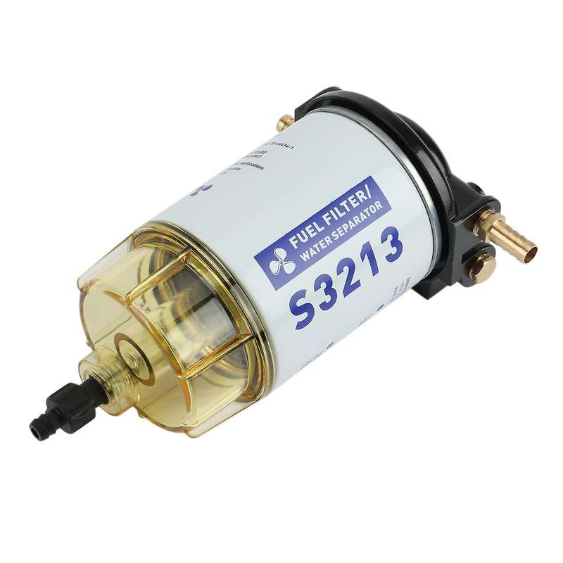 Fuel Filter Water Separator Marine Outboard Motor Mercury Replacement 35-60494-1, S3213, 18-7932-1,
