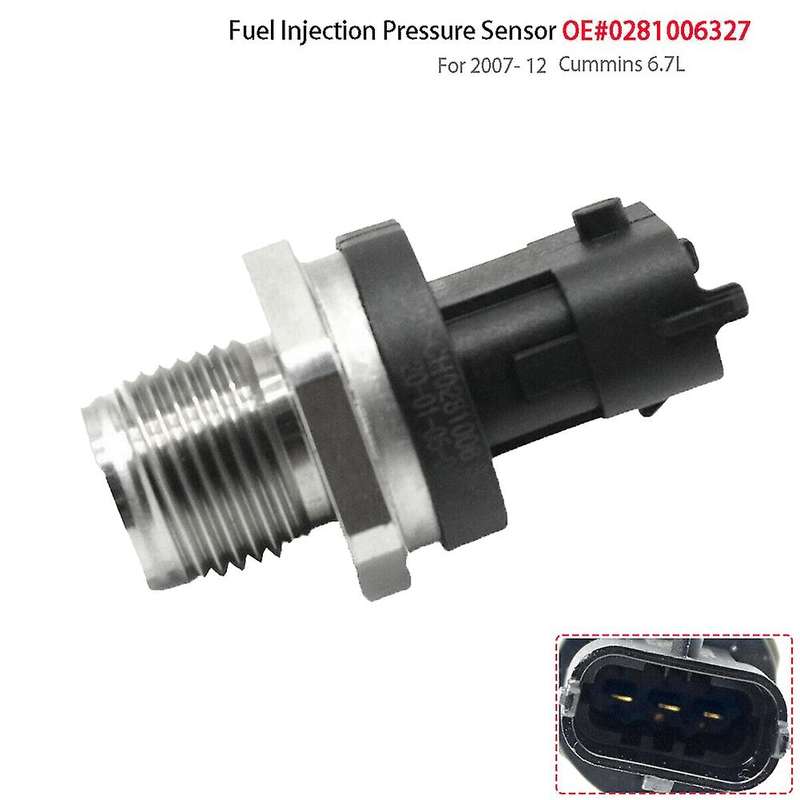 Fuel Rail Pressure Sensor Regulator for 2002-2007 6.7L -Crude Oil 0281006325 / 2T2906051B