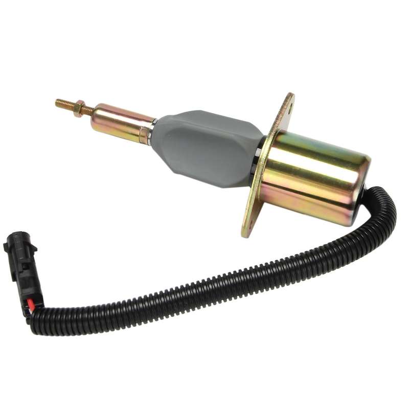 Fuel Shutdown Solenoid Valve Crude Oil Shut Off Solenoid for 6CT 8.3L Engine 6743-81-9140