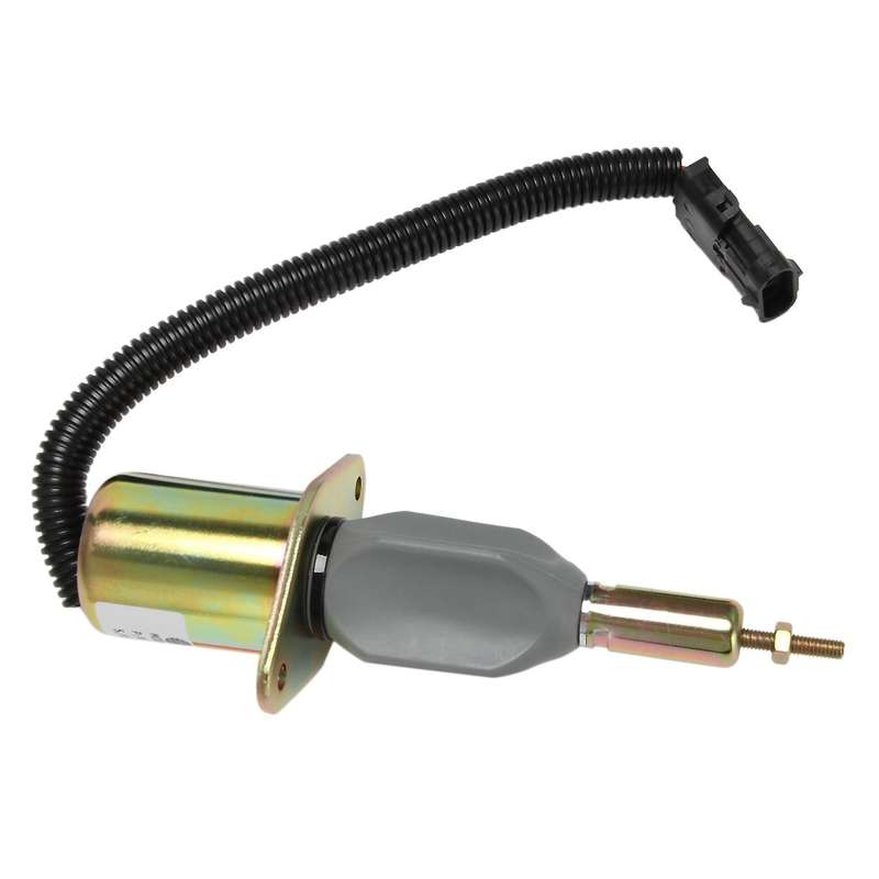 Fuel Shutdown Solenoid Valve Crude Oil Shut Off Solenoid for 6CT 8.3L Engine 6743-81-9140