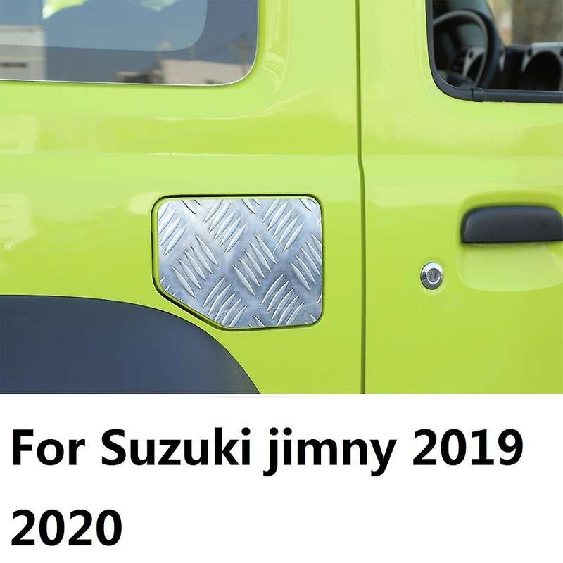 Fuel Tank Cover for Jimny 2019 2020 Oil Cap Covers Guard Decorative Sticker Trim, Silver