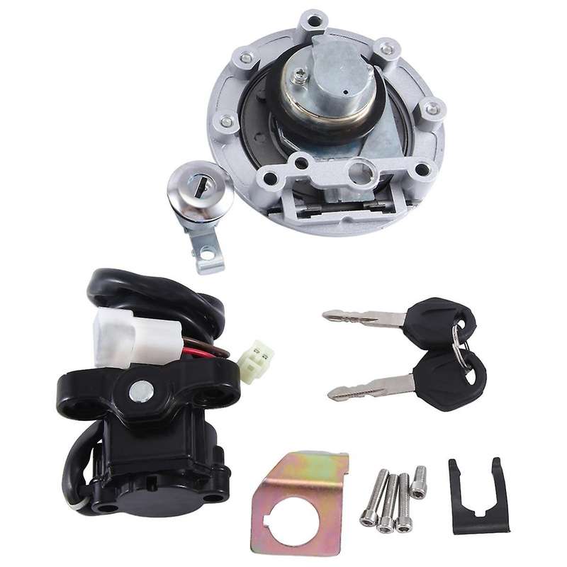Fuel Tank Cap Electric Door Lock Set Lock Assembly Full Car Lock Key Set for R1 92-13