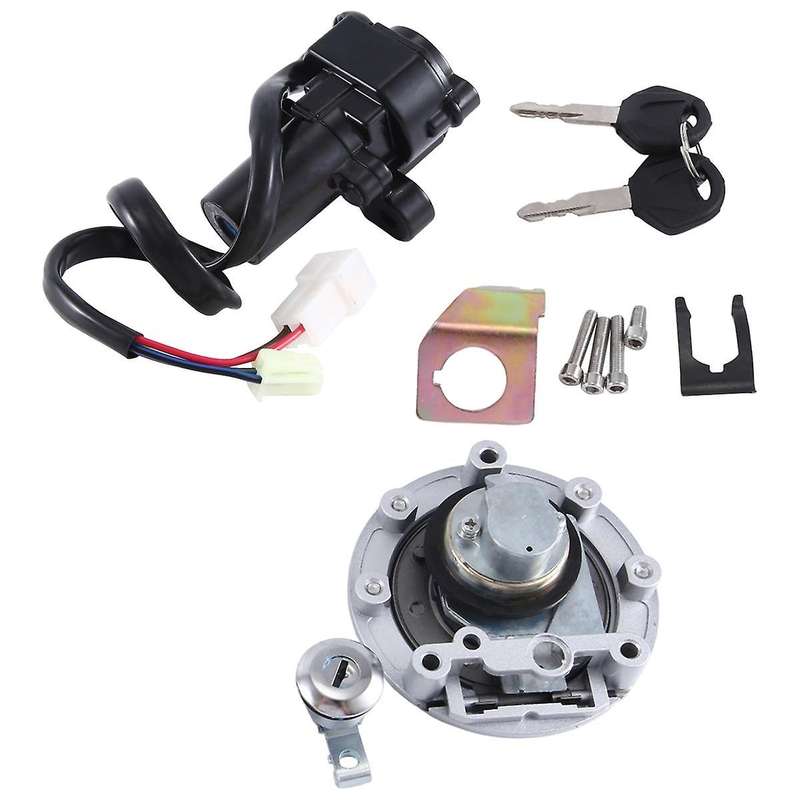 Fuel Tank Cap Electric Door Lock Set Lock Assembly Full Car Lock Key Set for R1 92-13
