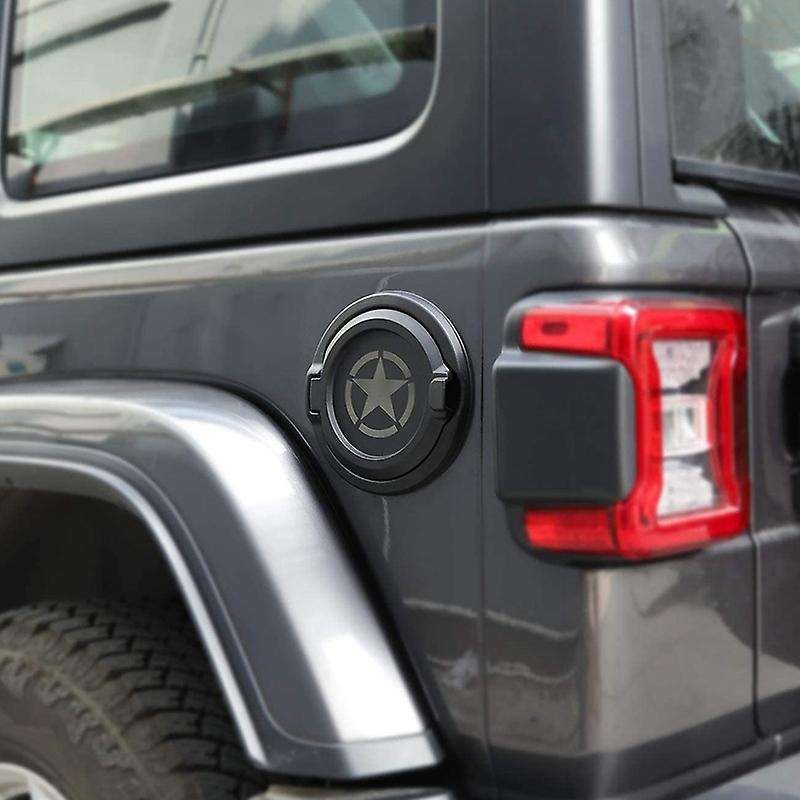 Fuel Tank Door Locking Gas Tank Cap for JL JLU Unlimited 4-Doors 2-Doors 2018-2019