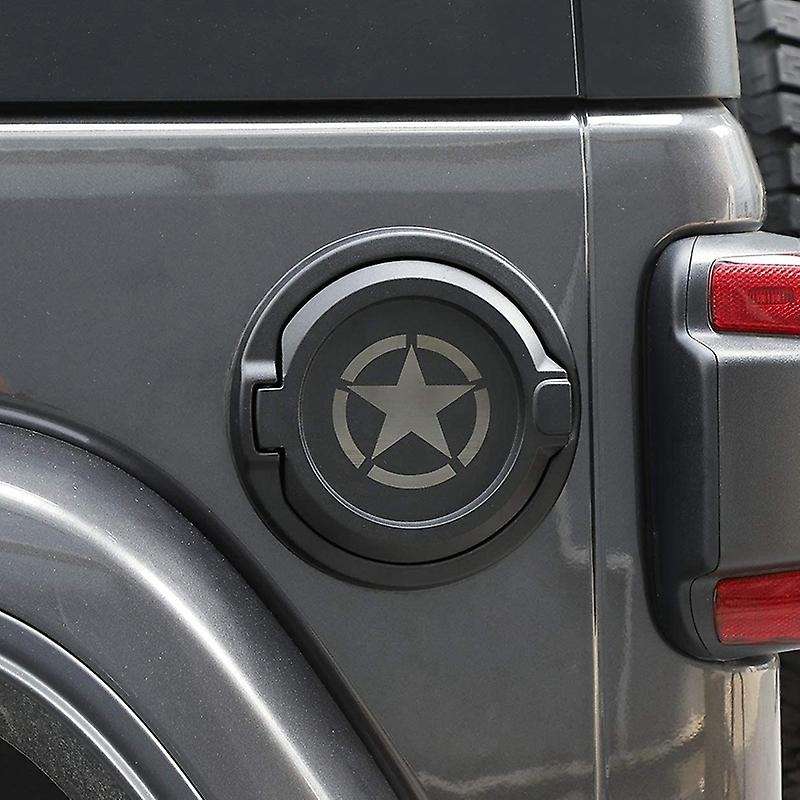 Fuel Tank Door Locking Gas Tank Cap for JL JLU Unlimited 4-Doors 2-Doors 2018-2019