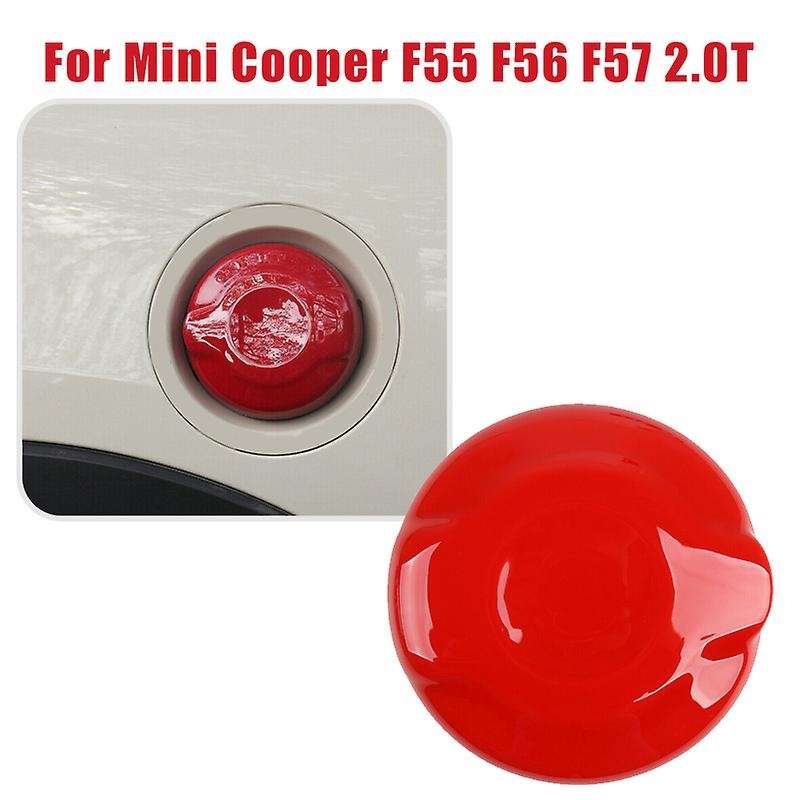 Fuel Tank Filler Protection Cover Gas Cap Cover Trim Decor for F55 F56 F57 2.0T Accessories Red