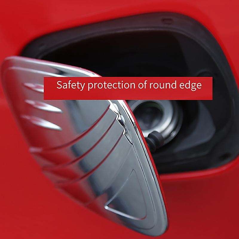 Fuel Tank Gas Door Cap Cover for RAM 1500 2021 2020 2019 Car Gas Tank Vent Cover Trim Accessories, S