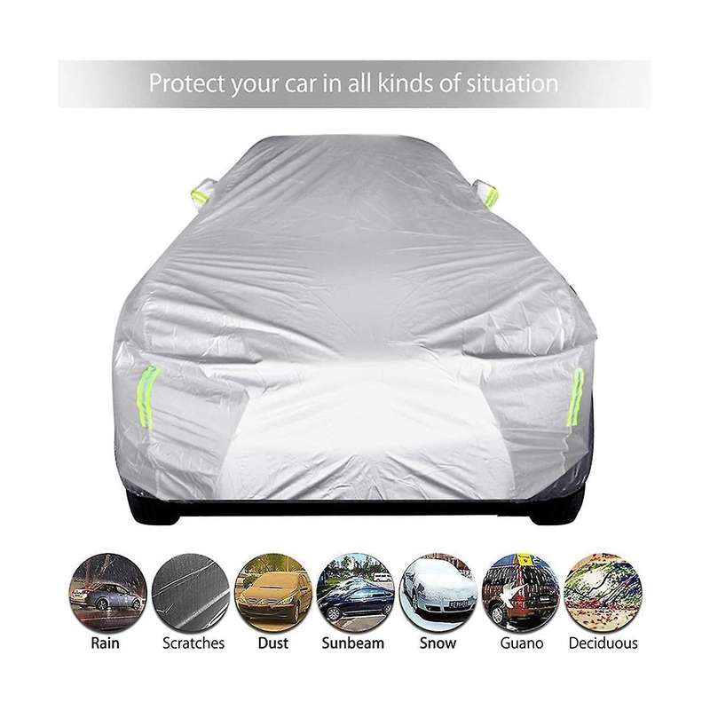 Full Car Covers Dustproof Outdoor Indoor Uv Snow Resistant Protection Sedan Cover Waterproof Univer