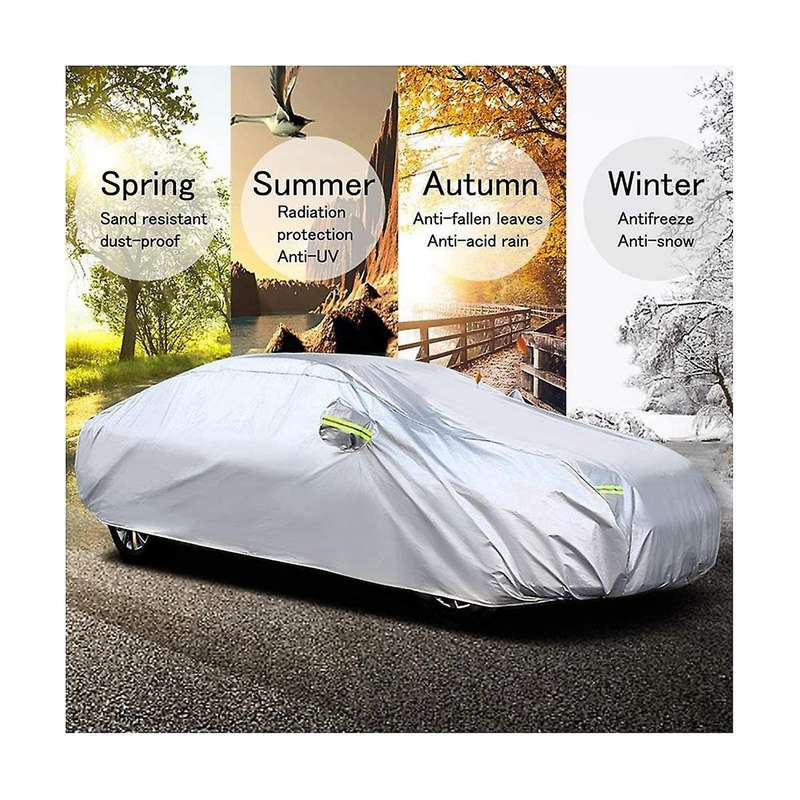 Full Car Covers Dustproof Outdoor Indoor Uv Snow Resistant Protection Sedan Cover Waterproof Univer