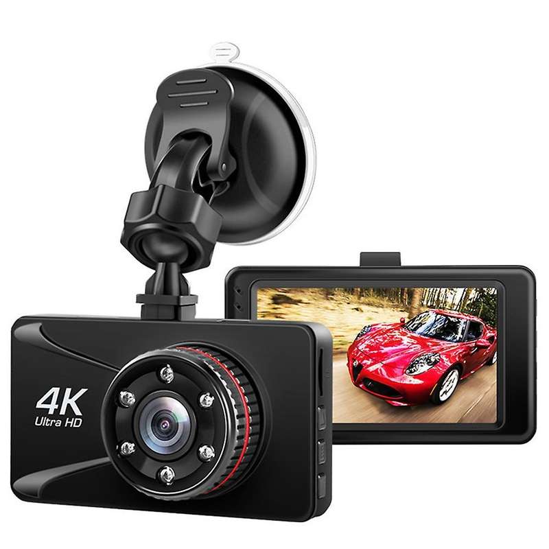 Full HD 1080P 3 Inch Driving Recorder DVR Dash Camera Cycle Recording Night Vision Wide Angle Dashca