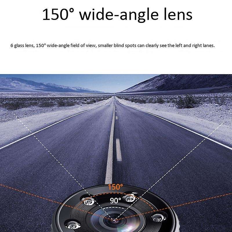 Full HD 1080P 3 Inch Driving Recorder DVR Dash Camera Cycle Recording Night Vision Wide Angle Dashca