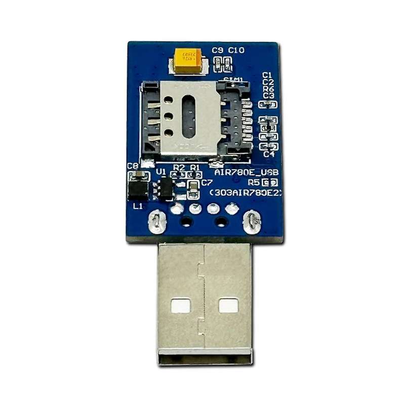 Full Netcom Module Luat Air780E 4G Module USB Internet Access Multi-Functional Convenient Portable M