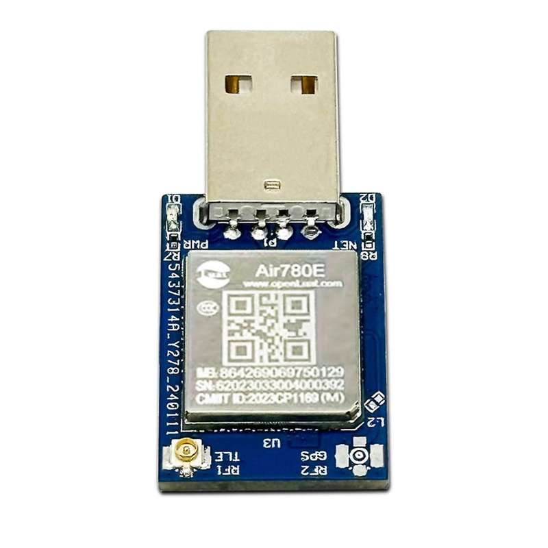 Full Netcom Module Luat Air780E 4G Module USB Internet Access Multi-Functional Convenient Portable M