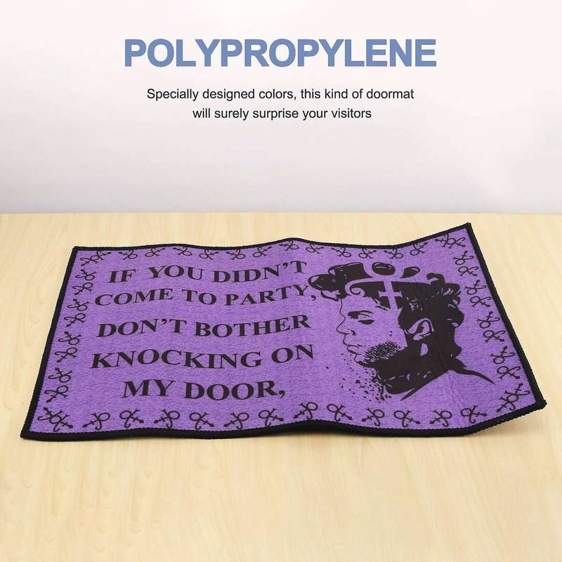 Funny Door Floor Mat Entrance Front Doormat - If You Didn't Come to Party 't Bother Knocking On My