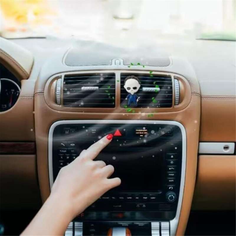 Funny Horror Character Car Air Fresheners Vent Clip 2D Car Air Conditioner Vent Clip Interior Car V
