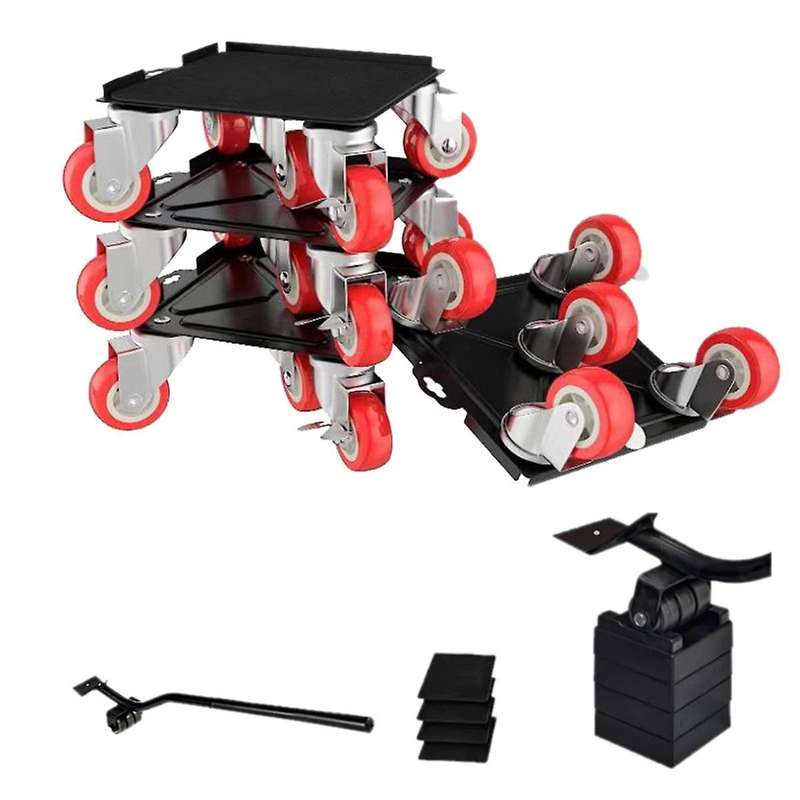 Furniture Trolley,Furniture Moving Set,Furniture Lift with Swivel Universal Wheels,Carbon Steel Furn