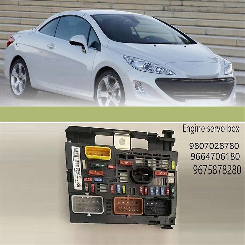 Fuse Box Assembly Engine Servo Box for 307 607 for BERLINGO R04 9807028780 9664706180 9675878280
