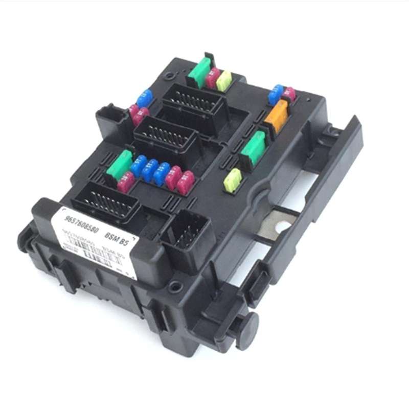 Fuse Box Module B5 9657608580 6500Y1 for 206 307 406 C2 C3 C5 Berlingo Xsara Fuse Box Unit