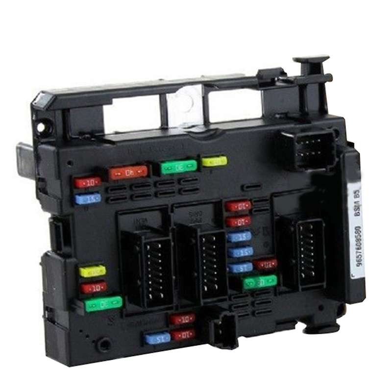 Fuse Box Module B5 9657608580 6500Y1 for 206 307 406 C2 C3 C5 Berlingo Xsara Fuse Box Unit