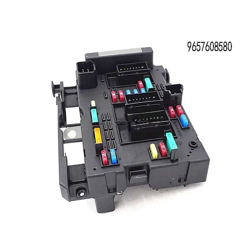 Fuse Box Module B5 9657608580 6500Y1 for 206 307 406 C2 C3 C5 Berlingo Xsara Fuse Box Unit