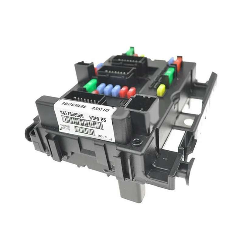 Fuse Box Module B5 9657608580 6500Y1 for 206 307 406 C2 C3 C5 Berlingo Xsara Fuse Box Unit