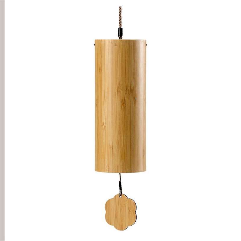 G Chord Winter Style Bamboo 8-tone Chord Wind Chimes Natural Bamboo Wind Chimes Outdoor Garden Pavil