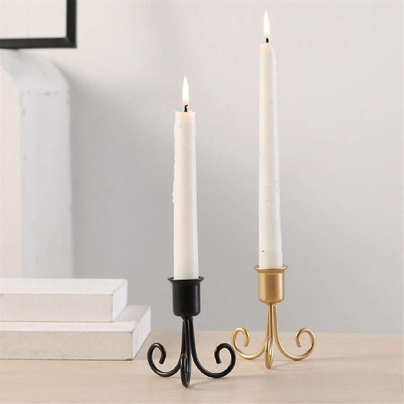 G Classic Taper Candle Holder, Candle Stand, Iron Candle Stand, Candlestick Holder for Party Wedding