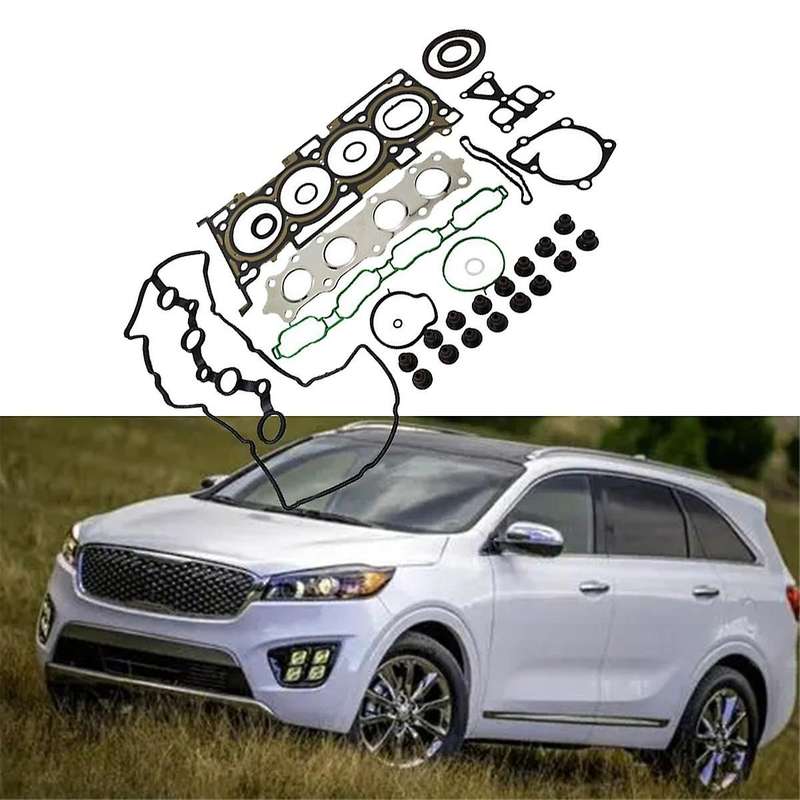 G4KH G4KJ Engine Overhaul Gasket Set 20910-2GK06 for Sorento 2015-2018 Manifold Gasket Camshaft Seal