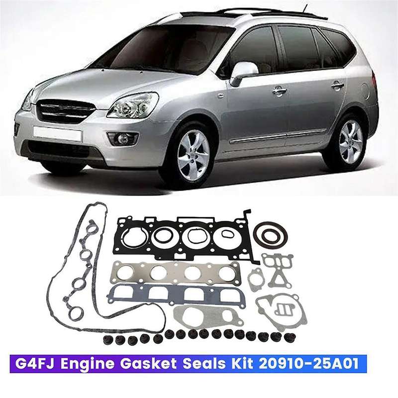 G4FJ Engine Gasket Seals Kit 20910-25A01 for Carens 2007-2012 Manifold Gasket Camshaft Seal Repair
