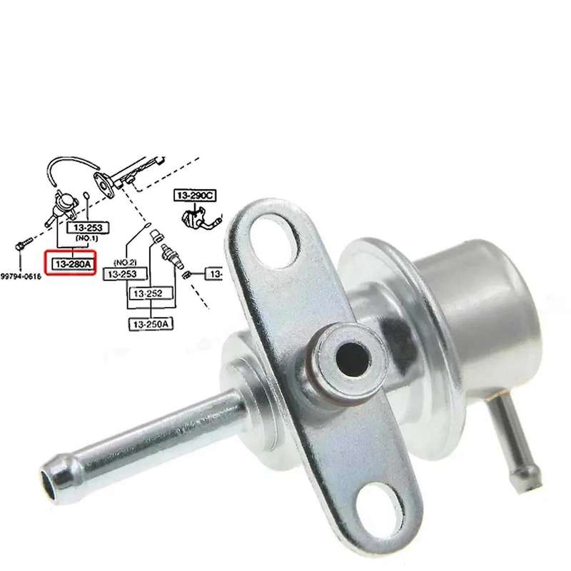 G6T1-13-280 New Fuel Pressure Regulator for Bt50 B2600 B2200 626 Everest 2003-2006 2.6 G6T113280