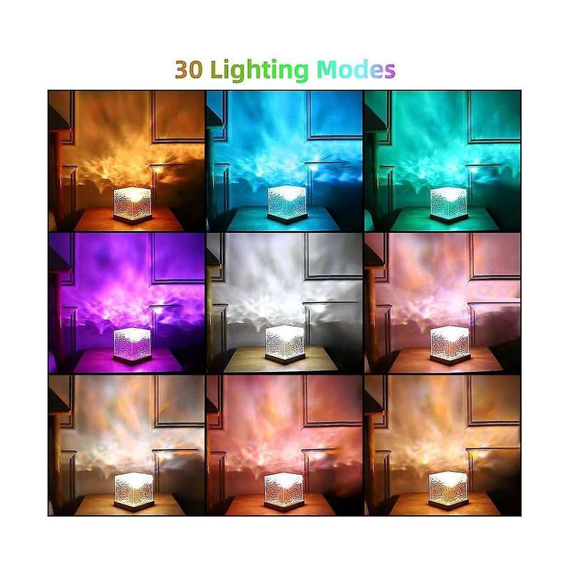 Galaxy Projector Light for Bedroom - Sensory Light with 16 Colors, Projector Night Light for Bedroom